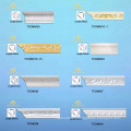 High Quality PU Cornice Mouldings for Ceiling Corners